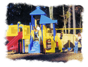 A Mechanicsville, VA childcare provider with preschool and school age playgrounds exceeding Virginia safety standards.